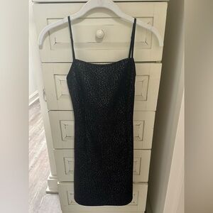Urban Outfitters Mini Black dress with open back